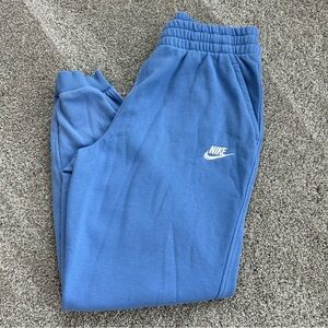Nike Blue Sweatpants with Elastic Waistband